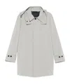Brioni Trench Coat Parka In White