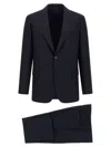 Brioni Notched-lapels Wool Single-breasted Suit In Blue