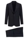 Brioni Notched-lapels Wool Single-breasted Suit In Blue