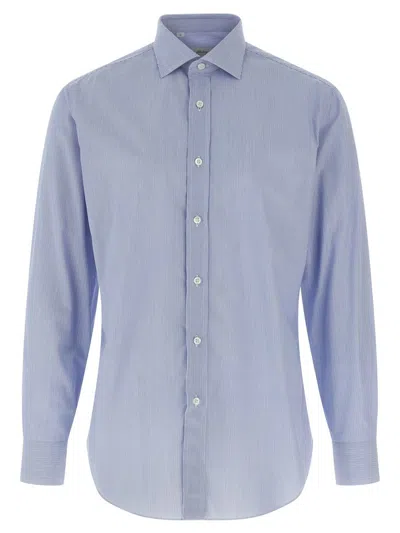 Brioni Trevi Mark Shirt And Blouse Multicolor In Blue