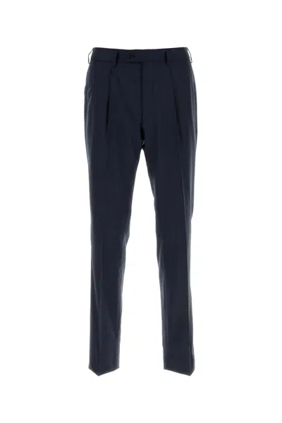 Brioni Trousers Pienza 0 Sus 24 Tropical Wool In Blue