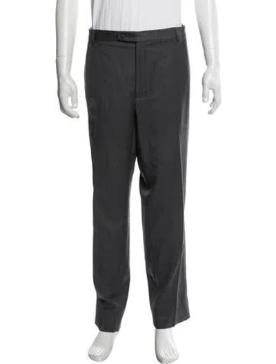 Pre-owned Brioni Tweed Pattern Two-piece Suit In Grey
