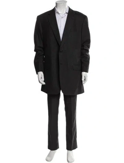 Pre-owned Brioni Two-piece Blazer In Gray