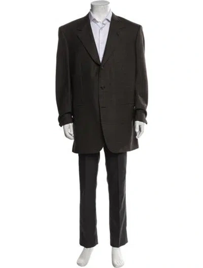 Pre-owned Brioni Two-piece Blazer In Green