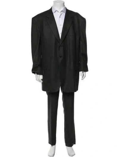 Pre-owned Brioni Two-piece Blazer In Green
