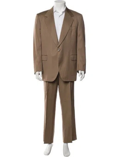 Pre-owned Brioni Two-piece Suit In Brown