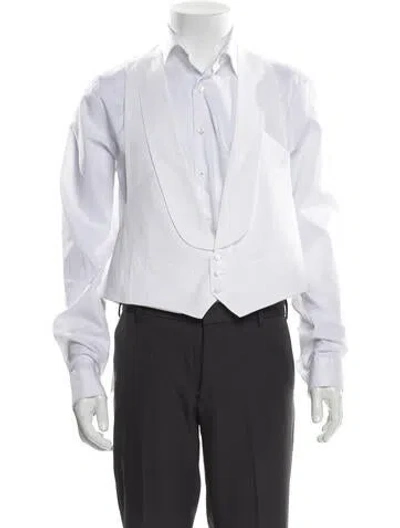 Pre-owned Brioni Vest In White