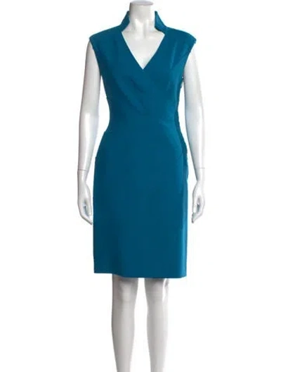 Pre-owned Brioni Vintage Knee-length Dress In Blue