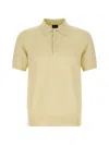 Brioni Weaving Short-sleeve Polo Shirt In Neutral