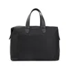 Brioni Structured Black Shoulder Bag With Durable Materials In Black