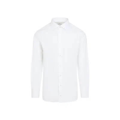 Brioni White Cotton Shirt