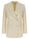 Brioni Flavia Double-breasted Peak-lapel Blazer