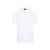 Brioni Short-sleeved Wool Polo T-shirt In White