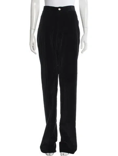 Pre-owned Brioni Wide Leg Pants In Black