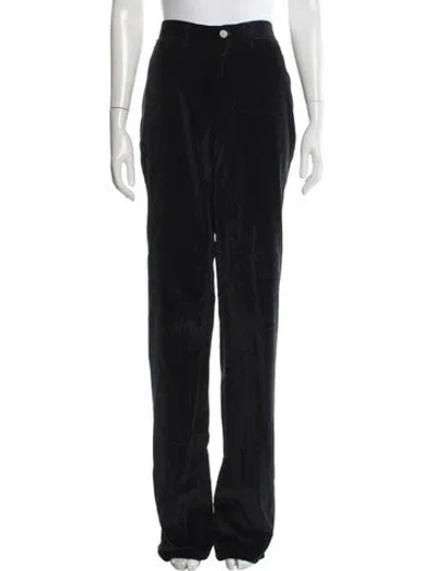 Pre-owned Brioni Wide Leg Pants In Black