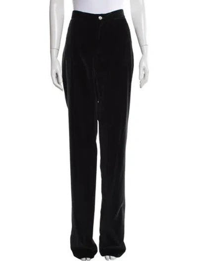 Pre-owned Brioni Wide Leg Pants In Black