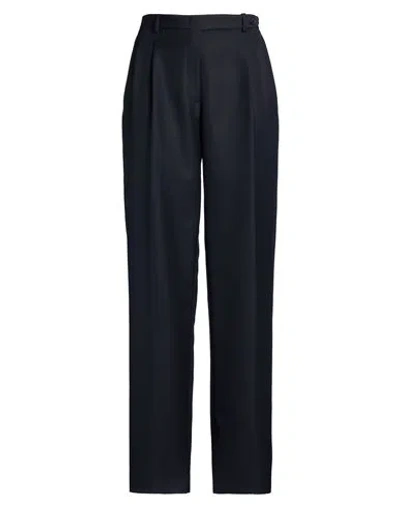 Brioni Woman Pants Midnight Blue Size 8 Wool, Mohair Wool