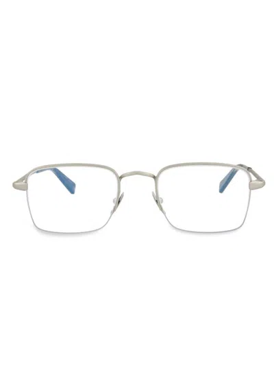 Brioni Women's 50mm Rectangle Eyeglasses In White