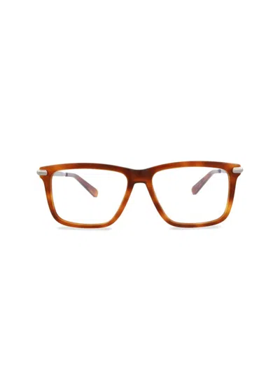 Brioni Women's 55mm Rectangle Eyeglasses In Brown