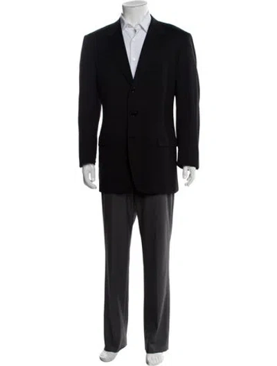 Pre-owned Brioni Wool Blazer In Black