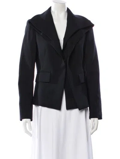 Pre-owned Brioni Wool Blazer In Black