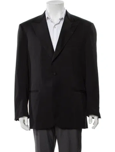 Pre-owned Brioni Wool Blazer In Black