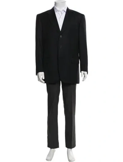 Pre-owned Brioni Wool Blazer In Black