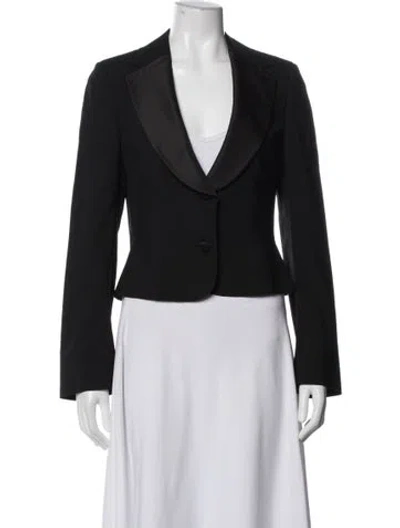 Pre-owned Brioni Wool Blazer In Black
