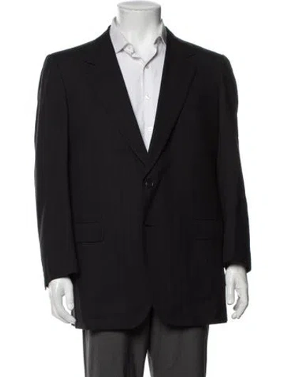 Pre-owned Brioni Wool Blazer In Black