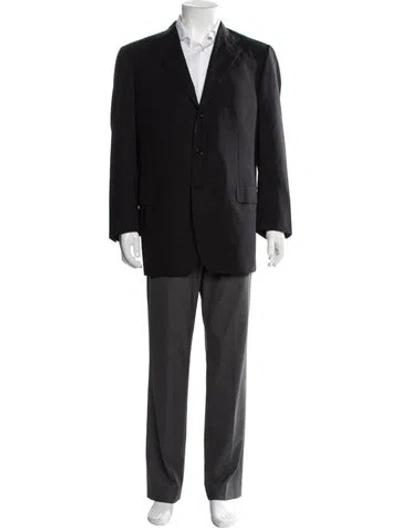 Pre-owned Brioni Wool Blazer In Black