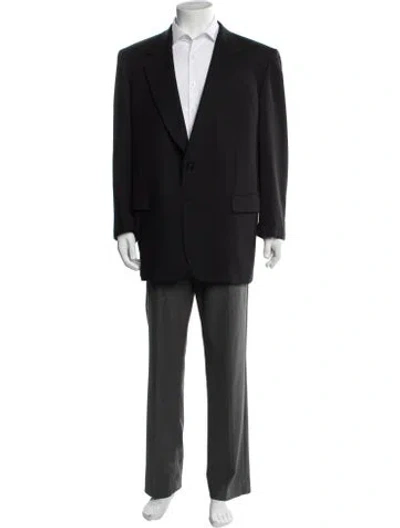 Pre-owned Brioni Wool Blazer In Black