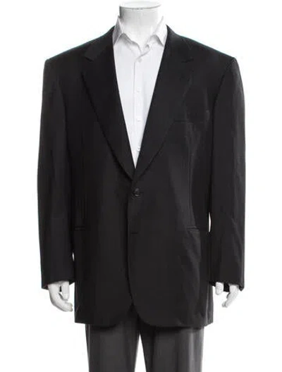 Pre-owned Brioni Wool Blazer In Black