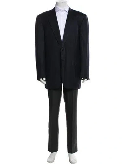 Pre-owned Brioni Wool Blazer In Blue