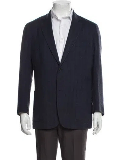 Pre-owned Brioni Wool Blazer In Blue