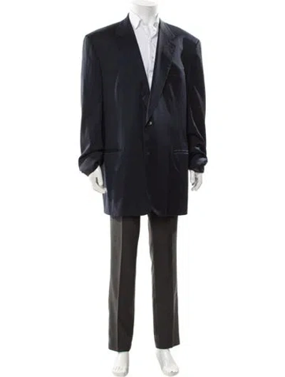 Pre-owned Brioni Wool Blazer In Blue