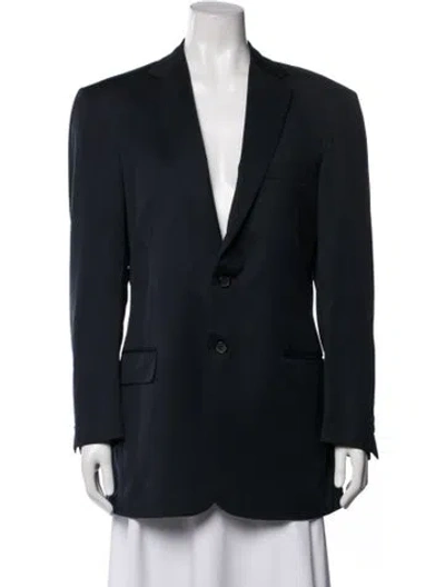 Pre-owned Brioni Wool Blazer In Blue