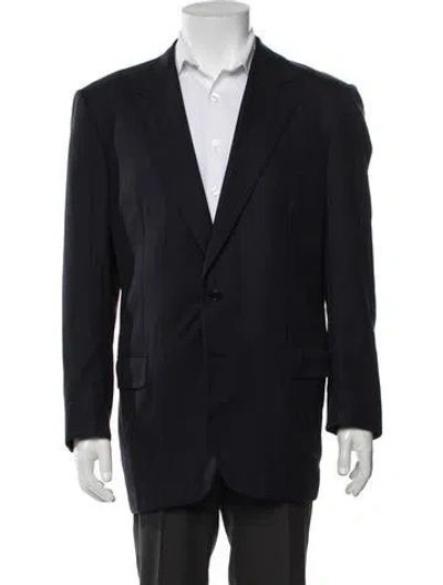 Pre-owned Brioni Wool Blazer In Blue