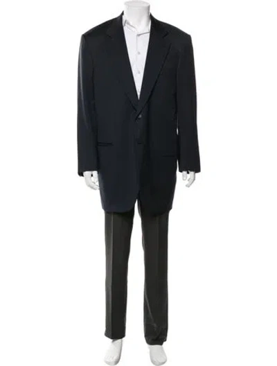 Pre-owned Brioni Wool Blazer In Blue