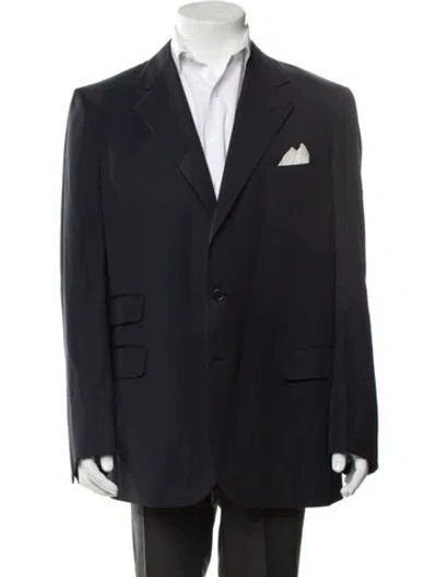 Pre-owned Brioni Wool Blazer In Blue