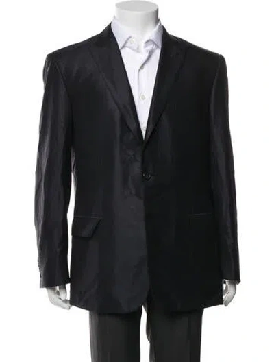 Pre-owned Brioni Wool Blazer In Blue