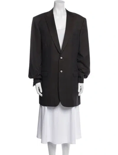 Pre-owned Brioni Wool Blazer In Brown