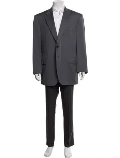 Pre-owned Brioni Wool Blazer In Gray