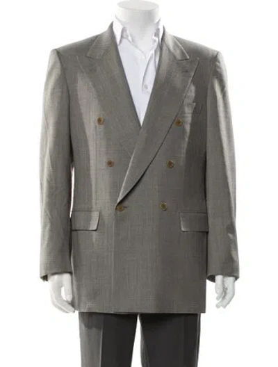 Pre-owned Brioni Wool Blazer In Gray