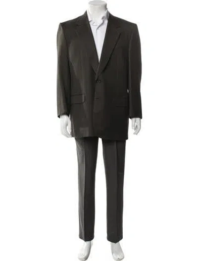Pre-owned Brioni Wool Blazer In Green