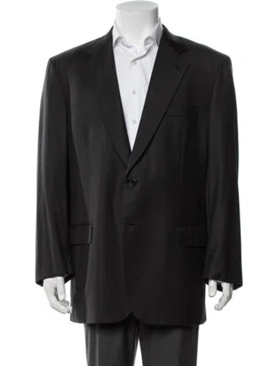 Pre-owned Brioni Wool Blazer In Grey