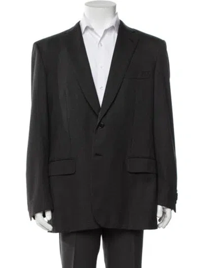 Pre-owned Brioni Wool Blazer In Grey