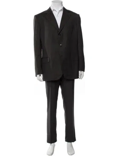 Pre-owned Brioni Wool Blazer In Grey