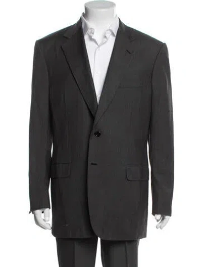 Pre-owned Brioni Wool Blazer In Grey