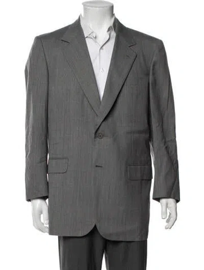Pre-owned Brioni Wool Blazer In Grey