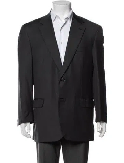 Pre-owned Brioni Wool Blazer In Grey